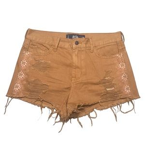Hollister High Rise Short Shorts
